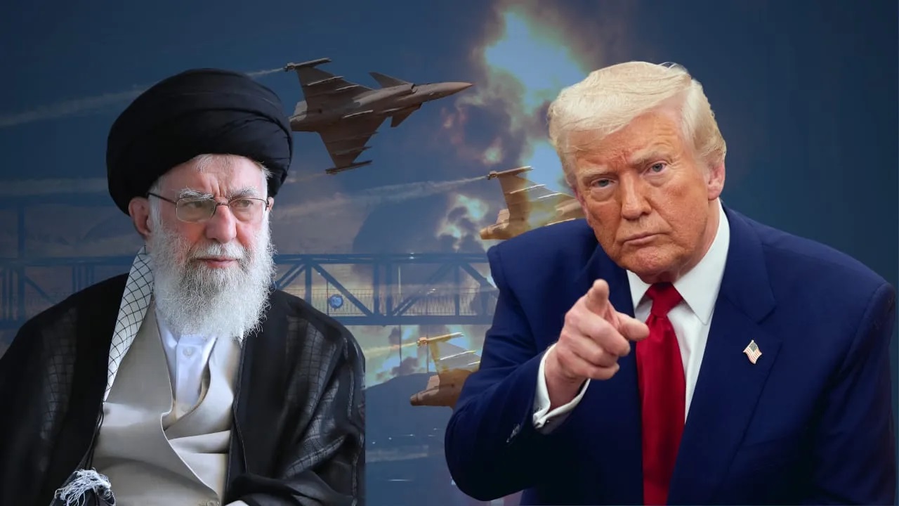 خامنئي يقول إسرائيل سُحقت وامريكا فشلت و ترامب يرد